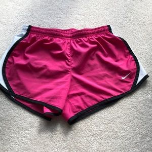 Pink Nike Athletic Shorts
